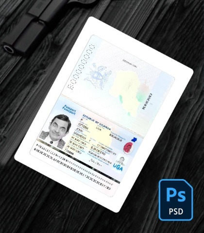 Uganda passport 2023-present PSD